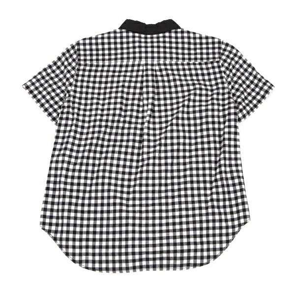 tricot COMME des GARCONS Gingham Check Shirt Black Size M