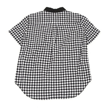 tricot COMME des GARCONS Gingham Check Shirt Black Size M
