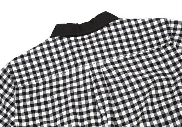 tricot COMME des GARCONS Gingham Check Shirt Black Size M