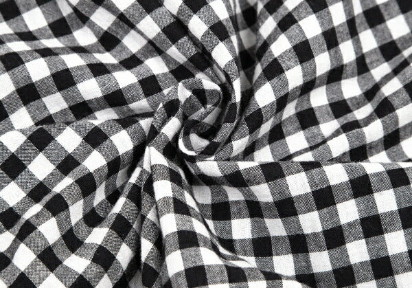 tricot COMME des GARCONS Gingham Check Shirt Black Size M