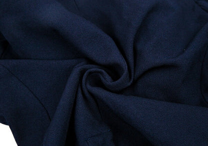 COMME des GARCONS Poly Garment-Dyed Frill Jacket Blue Size S