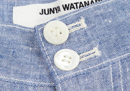 JUNYA WATANABE COMME des GARCONS Linen Pants Blue Size XS