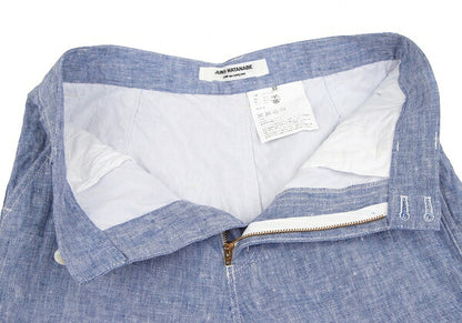 JUNYA WATANABE COMME des GARCONS Linen Pants Blue Size XS