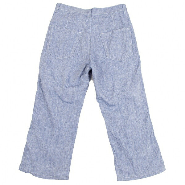 JUNYA WATANABE COMME des GARCONS Linen Pants Blue Size XS