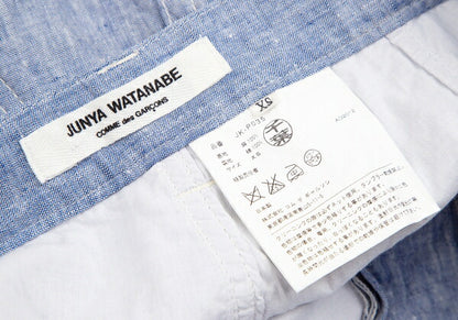 JUNYA WATANABE COMME des GARCONS Linen Pants Blue Size XS