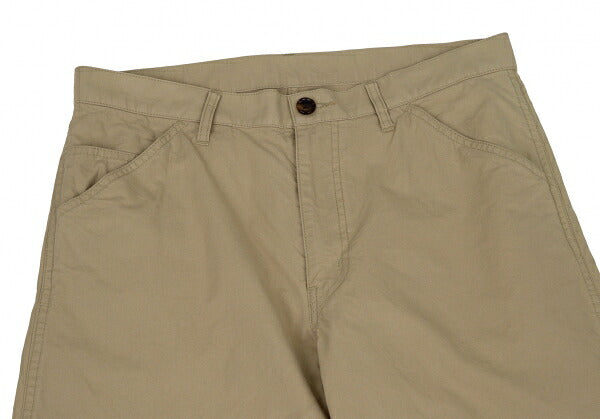 COMME des GARCONS HOMME Beige Cotton Straight Pants Size S