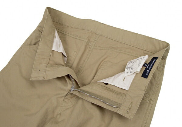 COMME des GARCONS HOMME Beige Cotton Straight Pants Size S