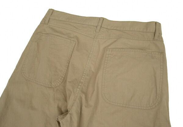 COMME des GARCONS HOMME Beige Cotton Straight Pants Size S
