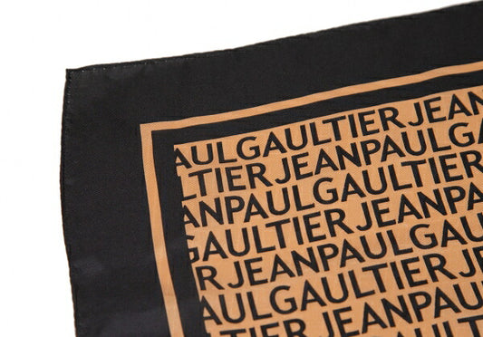 Jean Paul GAULTIER Logo Scarf Black