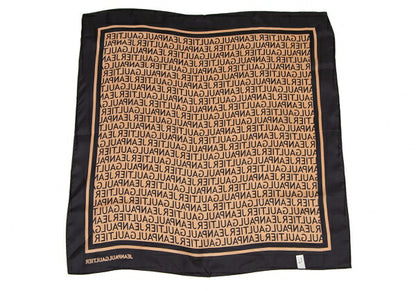 Jean Paul GAULTIER Logo Scarf Black