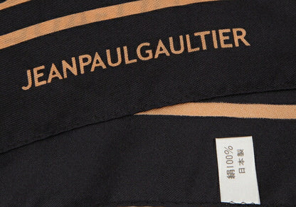 Jean Paul GAULTIER Logo Scarf Black