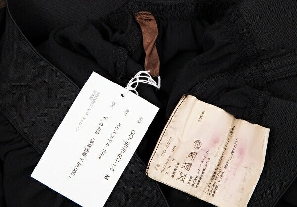 COMME des GARCONS Sheer Bias Cut Ruffle Skirt Black Size M