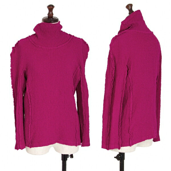 ISSEY MIYAKE me Dyed Outseam Cauliflower Top Pink Size F