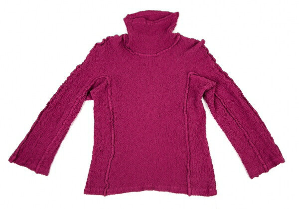 ISSEY MIYAKE me Dyed Outseam Cauliflower Top Pink Size F