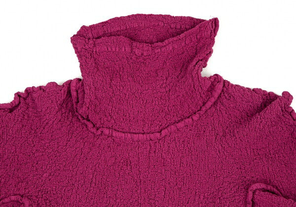 ISSEY MIYAKE me Dyed Outseam Cauliflower Top Pink Size F