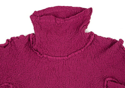 ISSEY MIYAKE me Dyed Outseam Cauliflower Top Pink Size F