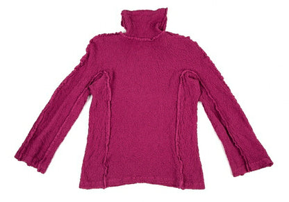 ISSEY MIYAKE me Dyed Outseam Cauliflower Top Pink Size F