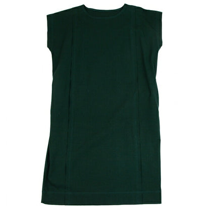 ISSEY MIYAKE Stretch Cotton Patchwork Dark Green Dress Size 2