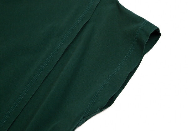 ISSEY MIYAKE Stretch Cotton Patchwork Dark Green Dress Size 2
