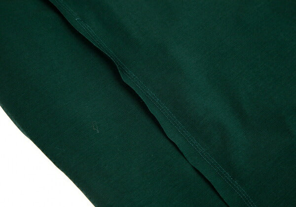 ISSEY MIYAKE Stretch Cotton Patchwork Dark Green Dress Size 2