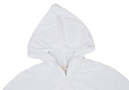 COMME des GARCONS Hooded Asymmetrical Short Top White Size S