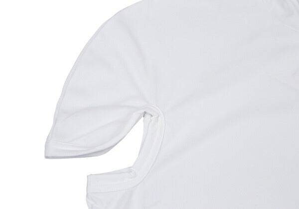 COMME des GARCONS Hooded Asymmetrical Short Top White Size S