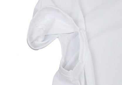 COMME des GARCONS Hooded Asymmetrical Short Top White Size S