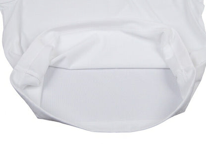 COMME des GARCONS Hooded Asymmetrical Short Top White Size S