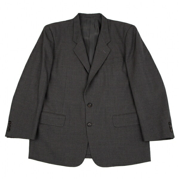 COMME des GARCONS HOMME Charcoal Wool 2-Button Jacket Size M
