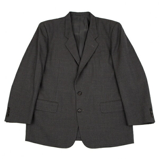 COMME des GARCONS HOMME Charcoal Wool 2-Button Jacket Size M