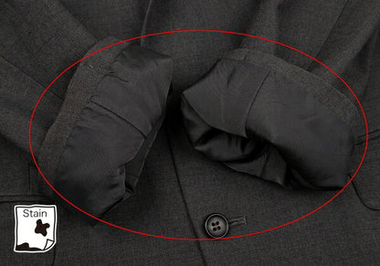 COMME des GARCONS HOMME Charcoal Wool 2-Button Jacket Size M
