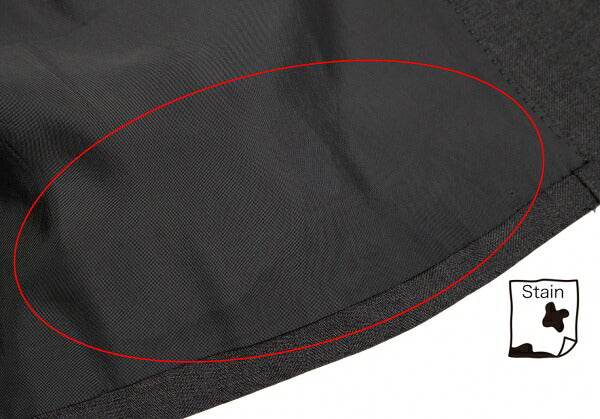 COMME des GARCONS HOMME Charcoal Wool 2-Button Jacket Size M