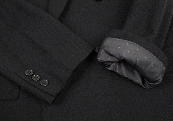 Y's for men Wool Double-Breasted Diamond Jacket Black Size M