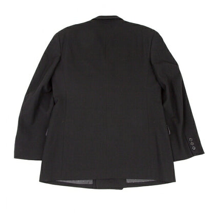 Y's for men Wool Double-Breasted Diamond Jacket Black Size M