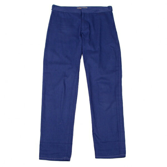 Yohji Yamamoto NOIR Garment-Dyed Cotton Pants Blue Size 1