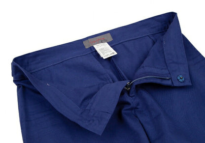 Yohji Yamamoto NOIR Garment-Dyed Cotton Pants Blue Size 1