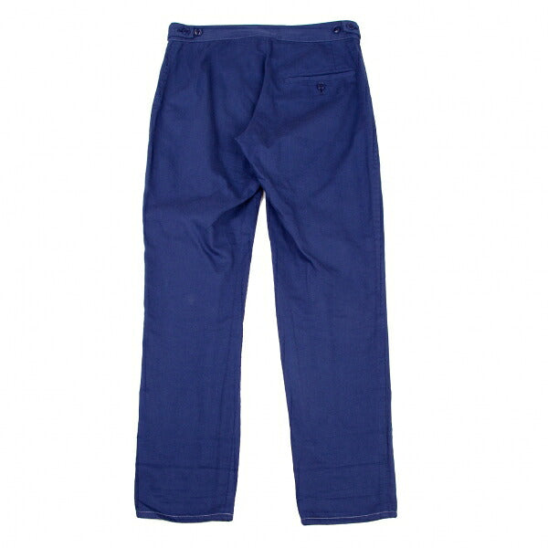 Yohji Yamamoto NOIR Garment-Dyed Cotton Pants Blue Size 1