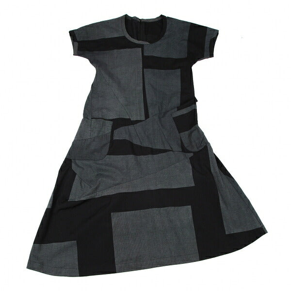 tricot COMME des GARCONS Panel Print Dress Black Size S