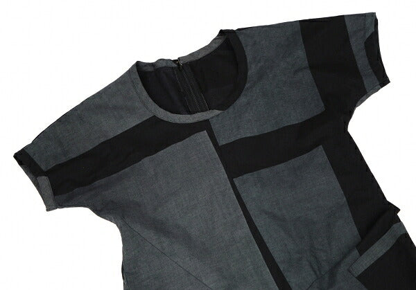 tricot COMME des GARCONS Panel Print Dress Black Size S