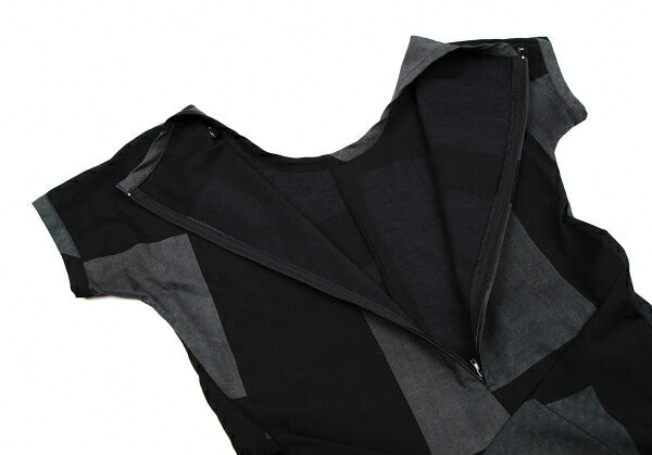 tricot COMME des GARCONS Panel Print Dress Black Size S