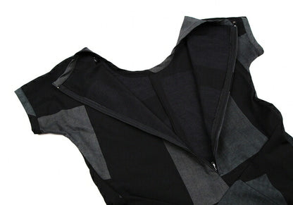 tricot COMME des GARCONS Panel Print Dress Black Size S