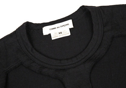 COMME des GARCONS 17SS Wool Cutout Sweater Black Size XS