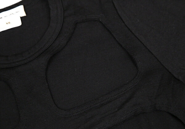 COMME des GARCONS 17SS Wool Cutout Sweater Black Size XS