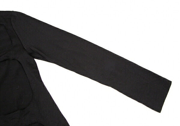 COMME des GARCONS 17SS Wool Cutout Sweater Black Size XS