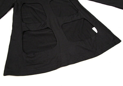 COMME des GARCONS 17SS Wool Cutout Sweater Black Size XS