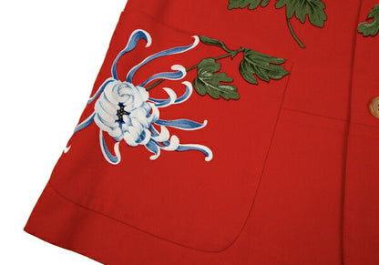 Yohji Yamamoto POUR HOMME 96SS Higanbana Jacket Red Size M