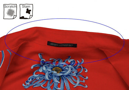 Yohji Yamamoto POUR HOMME 96SS Higanbana Jacket Red Size M