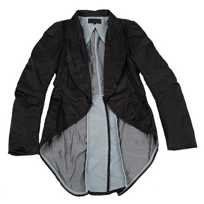 COMME des GARCONS AW04 Poly Silk Garment Jacket Black Size M
