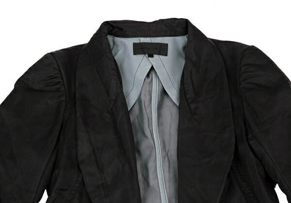 COMME des GARCONS AW04 Poly Silk Garment Jacket Black Size M