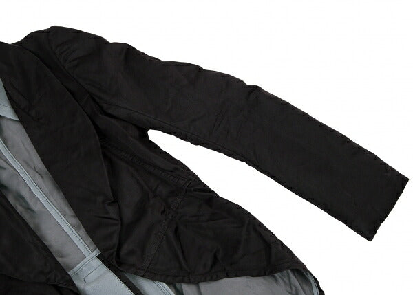 COMME des GARCONS AW04 Poly Silk Garment Jacket Black Size M